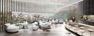 panorama cafe of veliko tarnovo urban center winner copetition